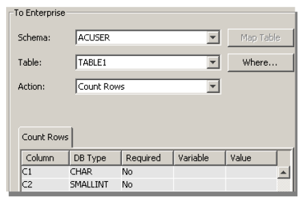 Determining the number of rows on a table (Count Rows)