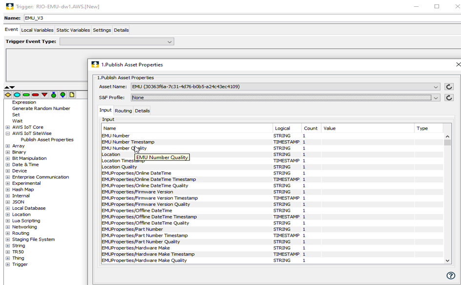 AWS IoT SiteWise Part 3 - Publishing data with deviceWISE